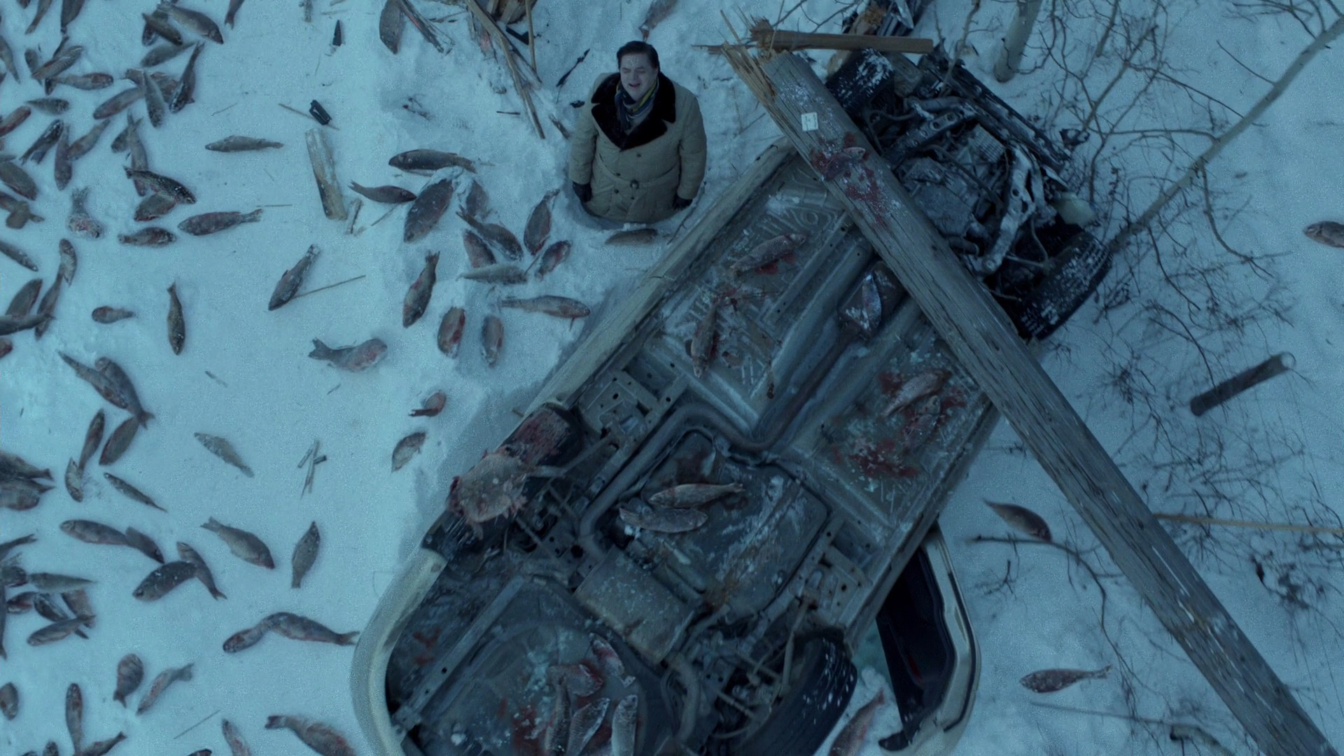 Что спрятано в снегу. Рыба Фарго. Что спрятано в снегу сериал. Фарго 1 сезон Постер с рыбой.