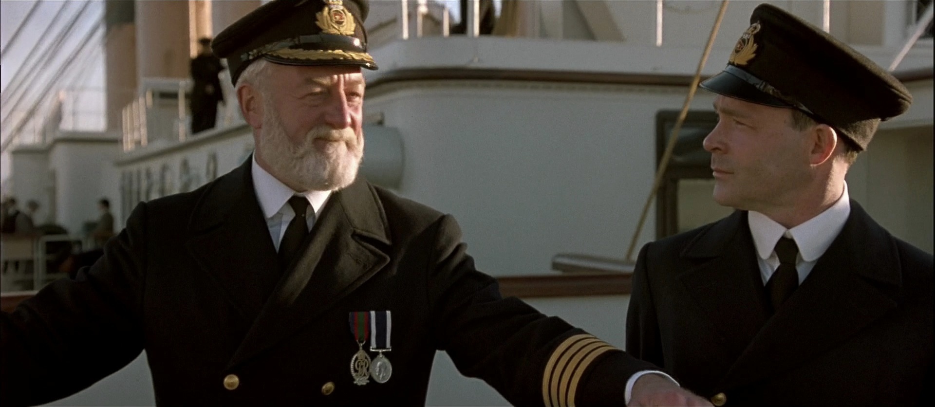 Туда где был капитаном корабля. Уильям Мердок Титаник 1997.